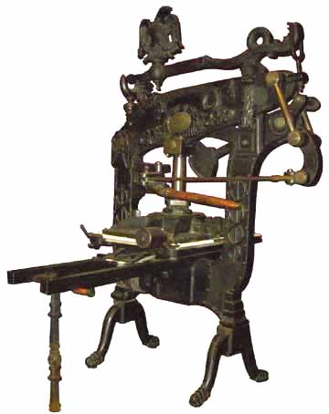iron hand press